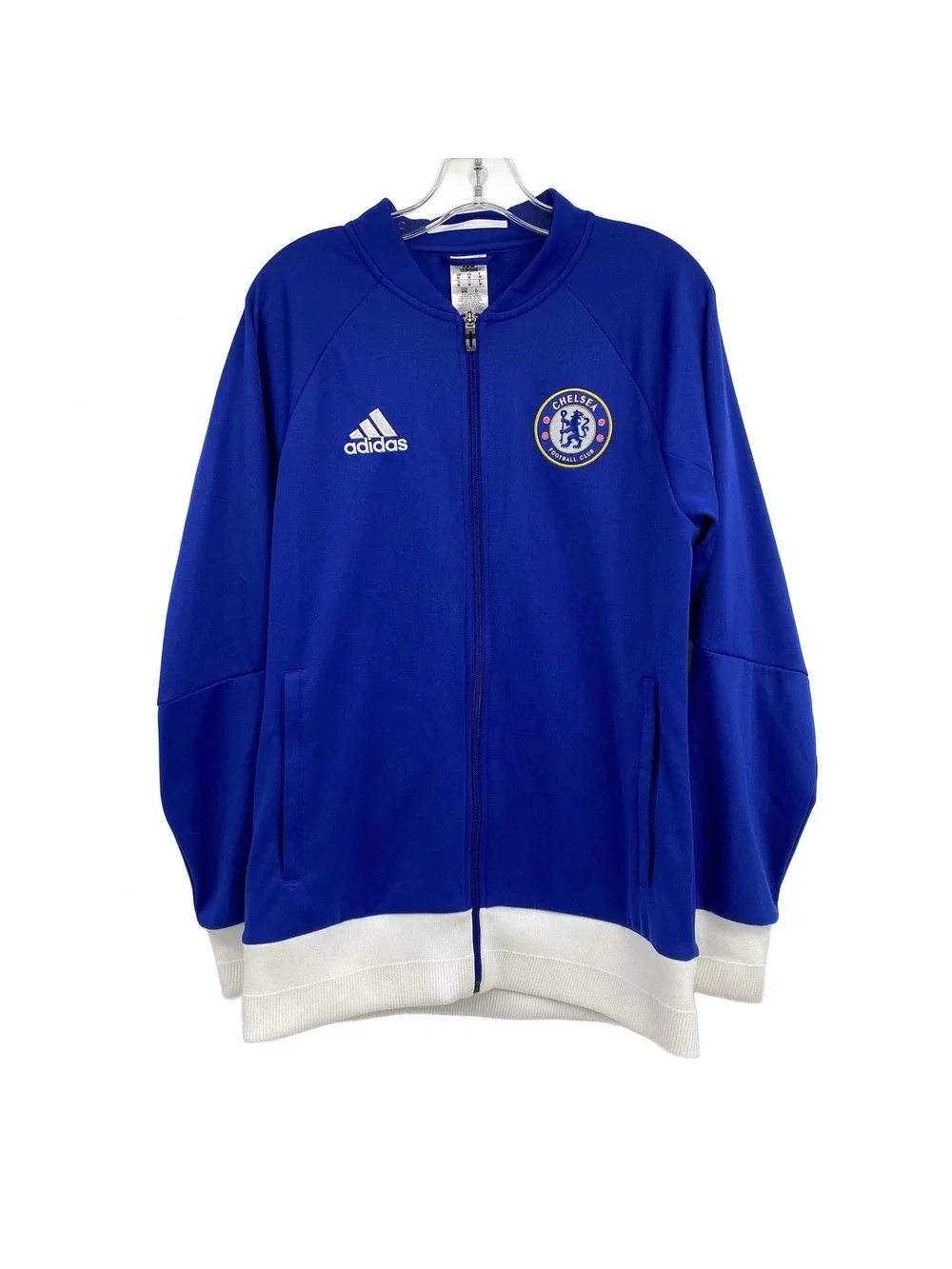 adidas Chelsea FC Varsity  Jacket Blue/White | Men’s M